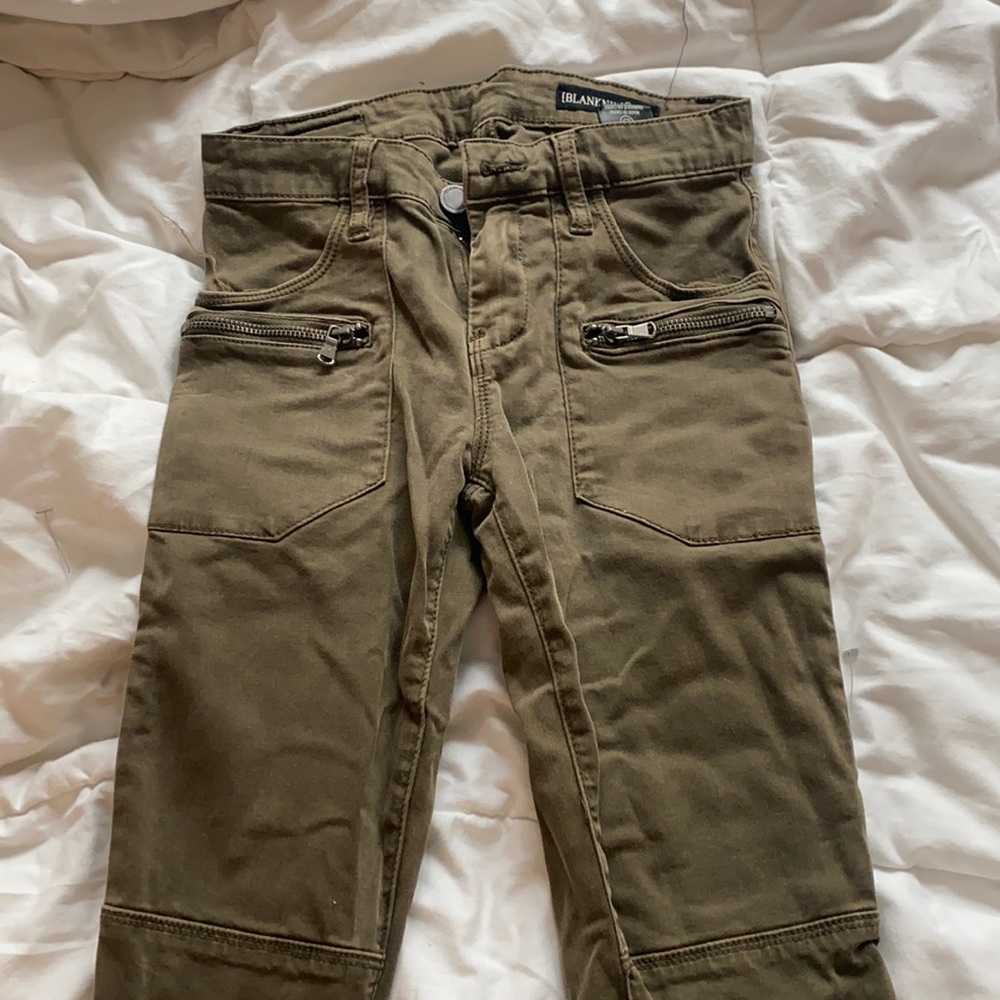 Green Blank NYC pants
